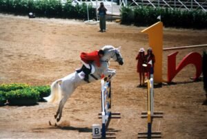 Equitation et photographe- JO 1992.